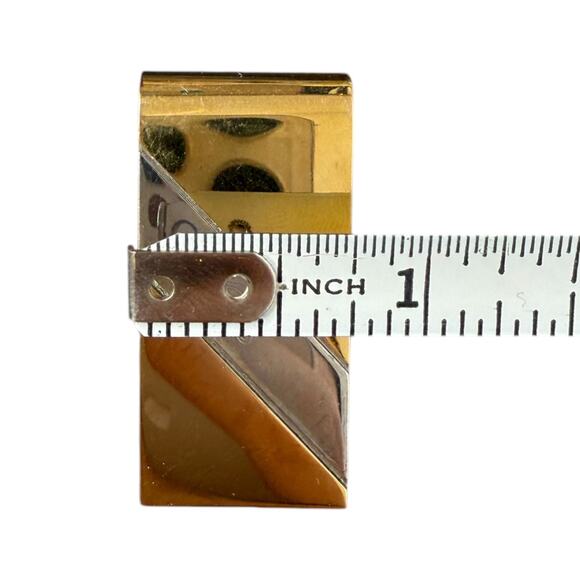 Vintage CHRISTIAN DIOR Gold Tone Holder Money Clip with engraving 1979 - Picture 6 of 7